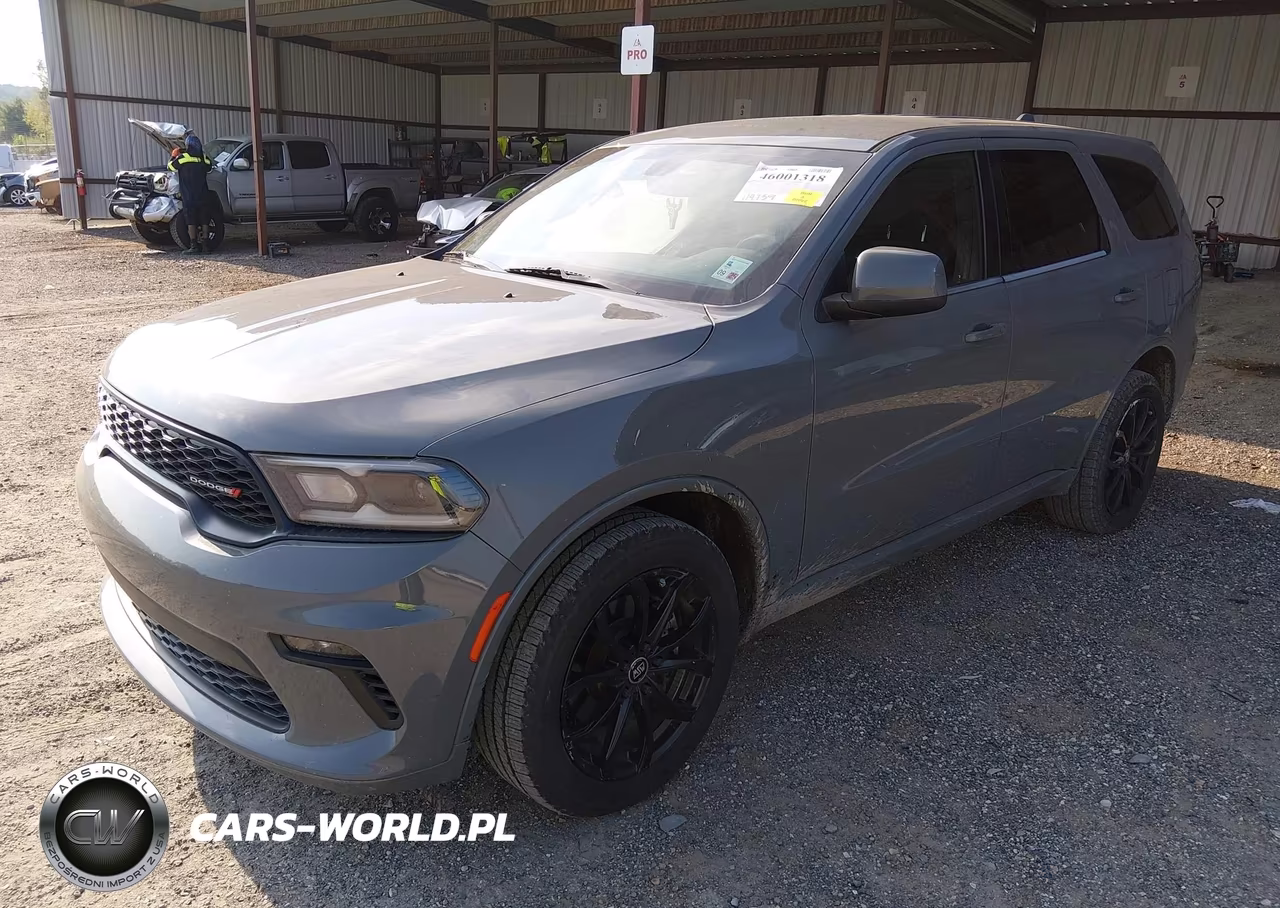 2021 Dodge Durango Gt Awd VIN:1C4RDJDG2MC804698 - 2