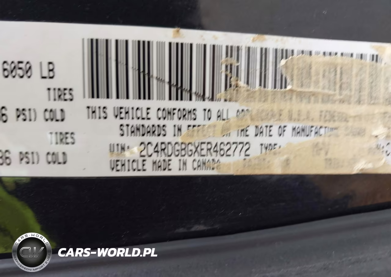 2014 Dodge Grand Caravan American Value Pkg VIN:2C4RDGBGXER462772 - 9