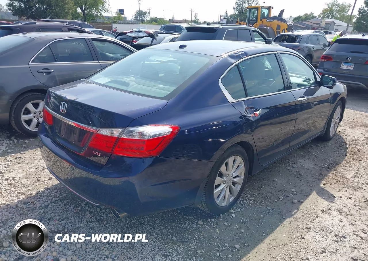 2014 Honda Accord Ex-L V-6 VIN:1HGCR3F82EA015362 - 4