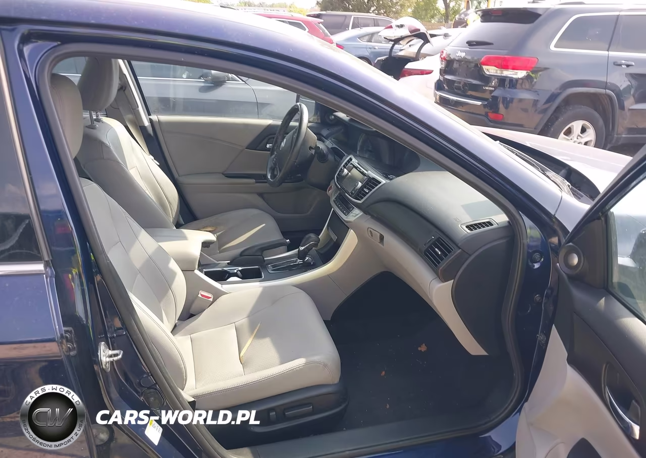 2014 Honda Accord Ex-L V-6 VIN:1HGCR3F82EA015362 - 5