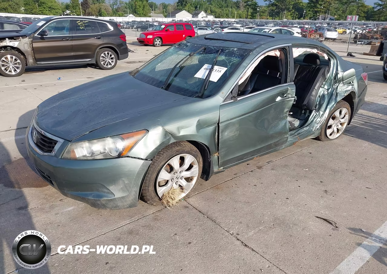 2008 Honda Accord 2.4 Ex-L VIN:1HGCP26898A137334 - 2