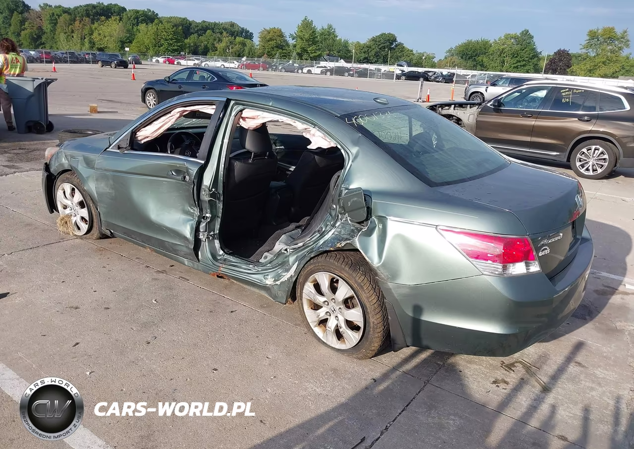 2008 Honda Accord 2.4 Ex-L VIN:1HGCP26898A137334 - 3
