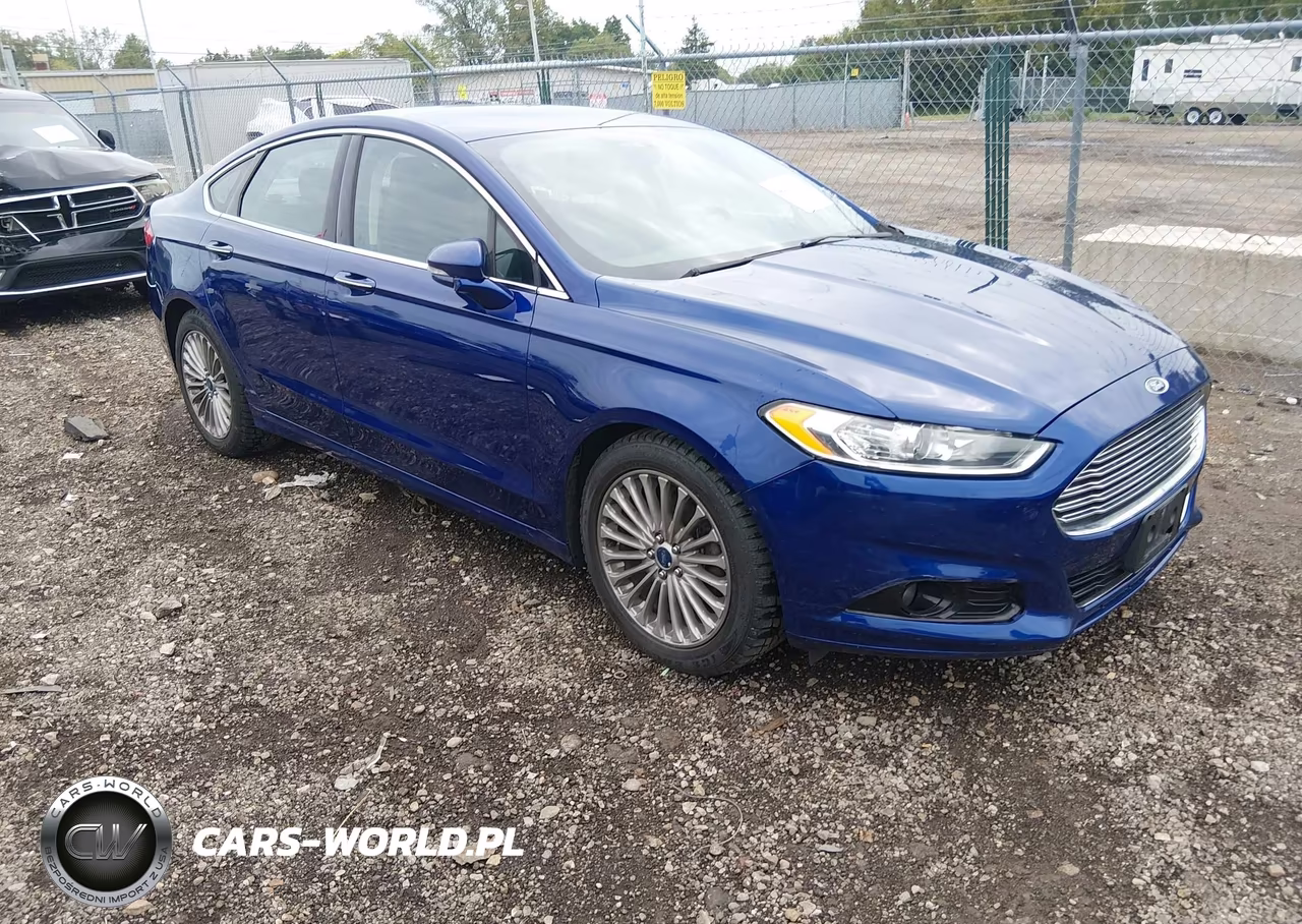 2016 Ford Fusion Titanium VIN:3FA6P0D94GR103968 - 1