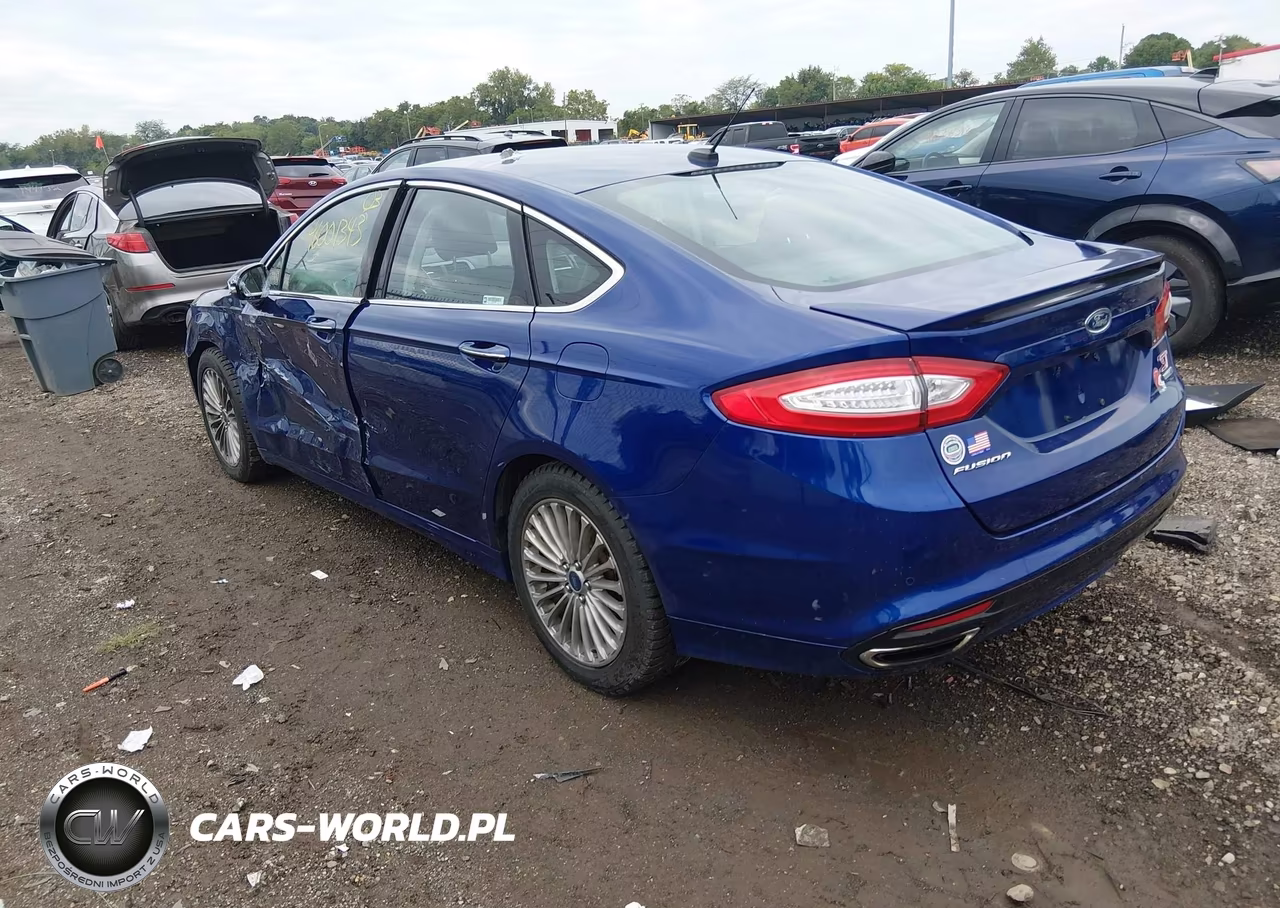 2016 Ford Fusion Titanium VIN:3FA6P0D94GR103968 - 3