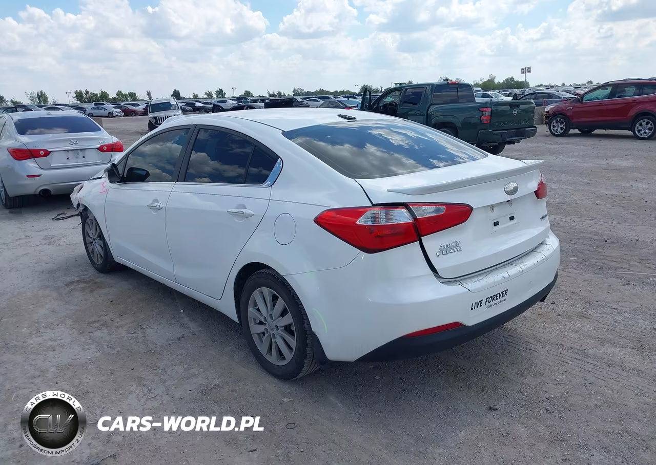 2014 Kia Forte Ex VIN:KNAFX4A89E5120470 - 3