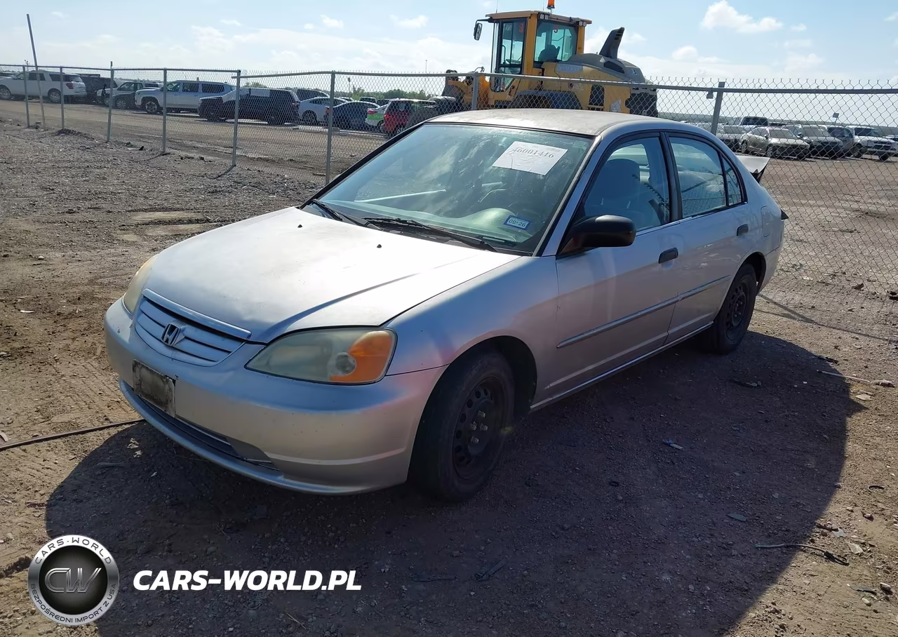 2001 Honda Civic Lx VIN:1HGES15541L011210 - 2