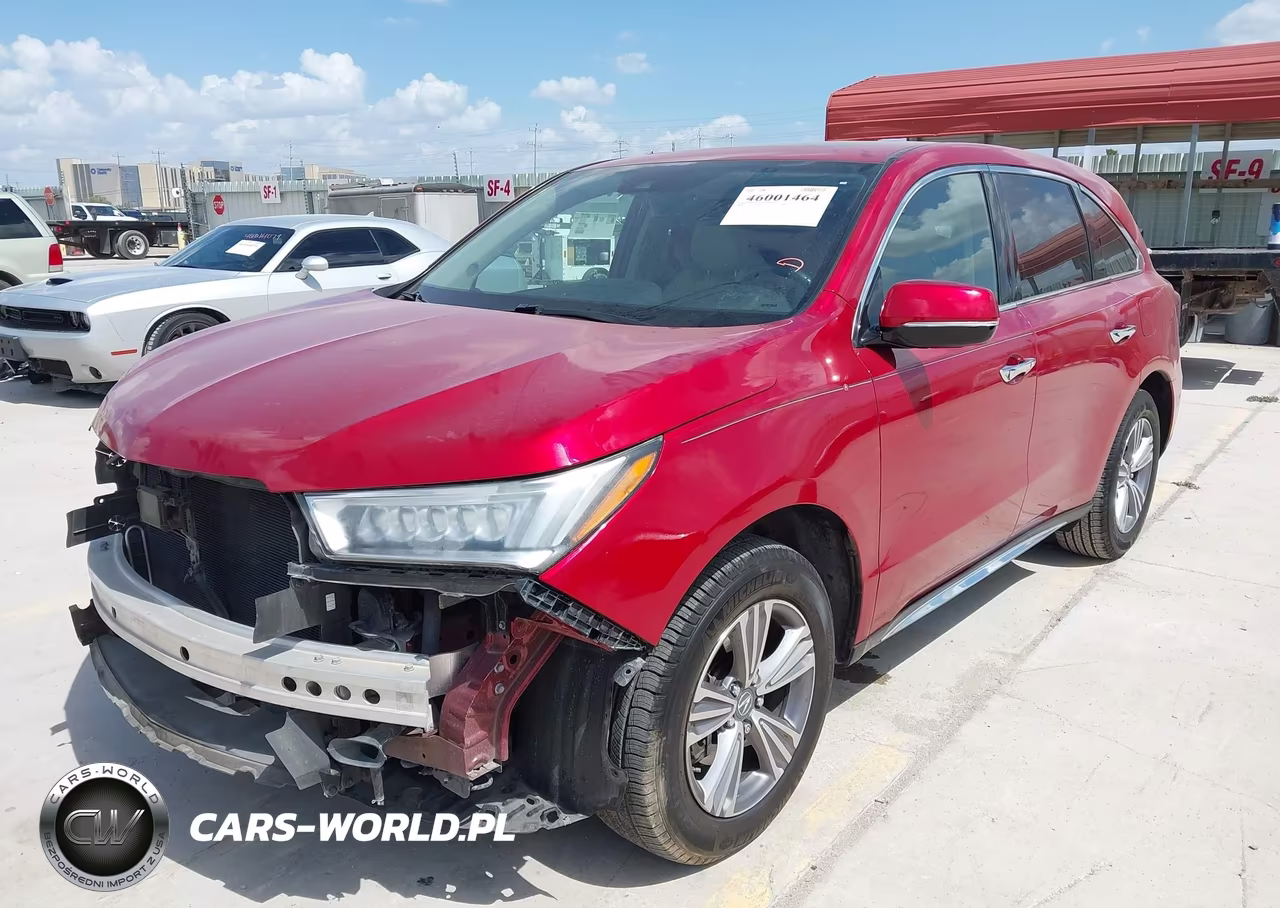 2020 Acura Mdx Standard VIN:5J8YD3H35LL011538 - 2
