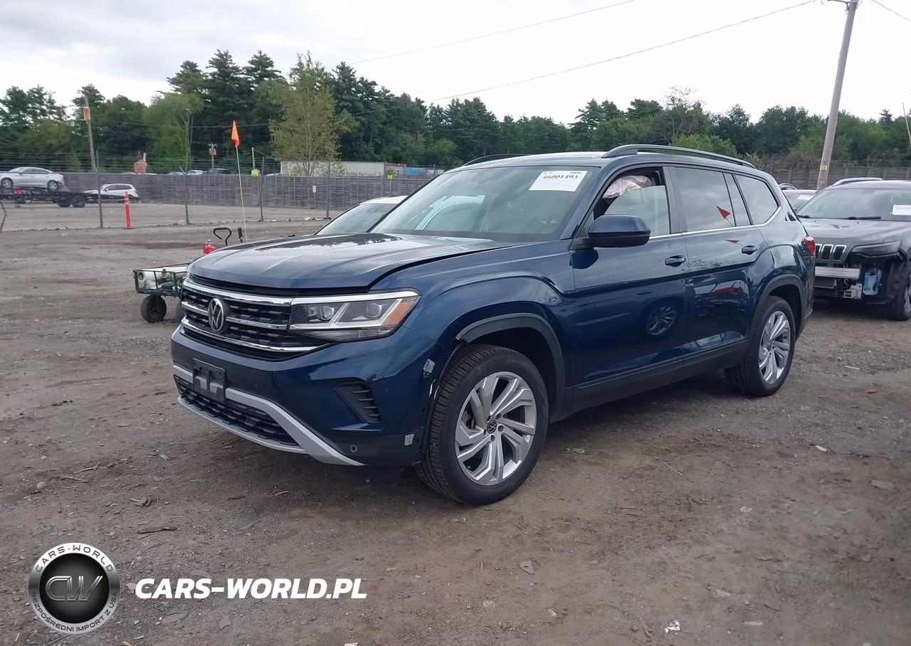 2021 Volkswagen Atlas 3.6L V6 Se W-Technology VIN:1V2KR2CA9MC545485 - 2