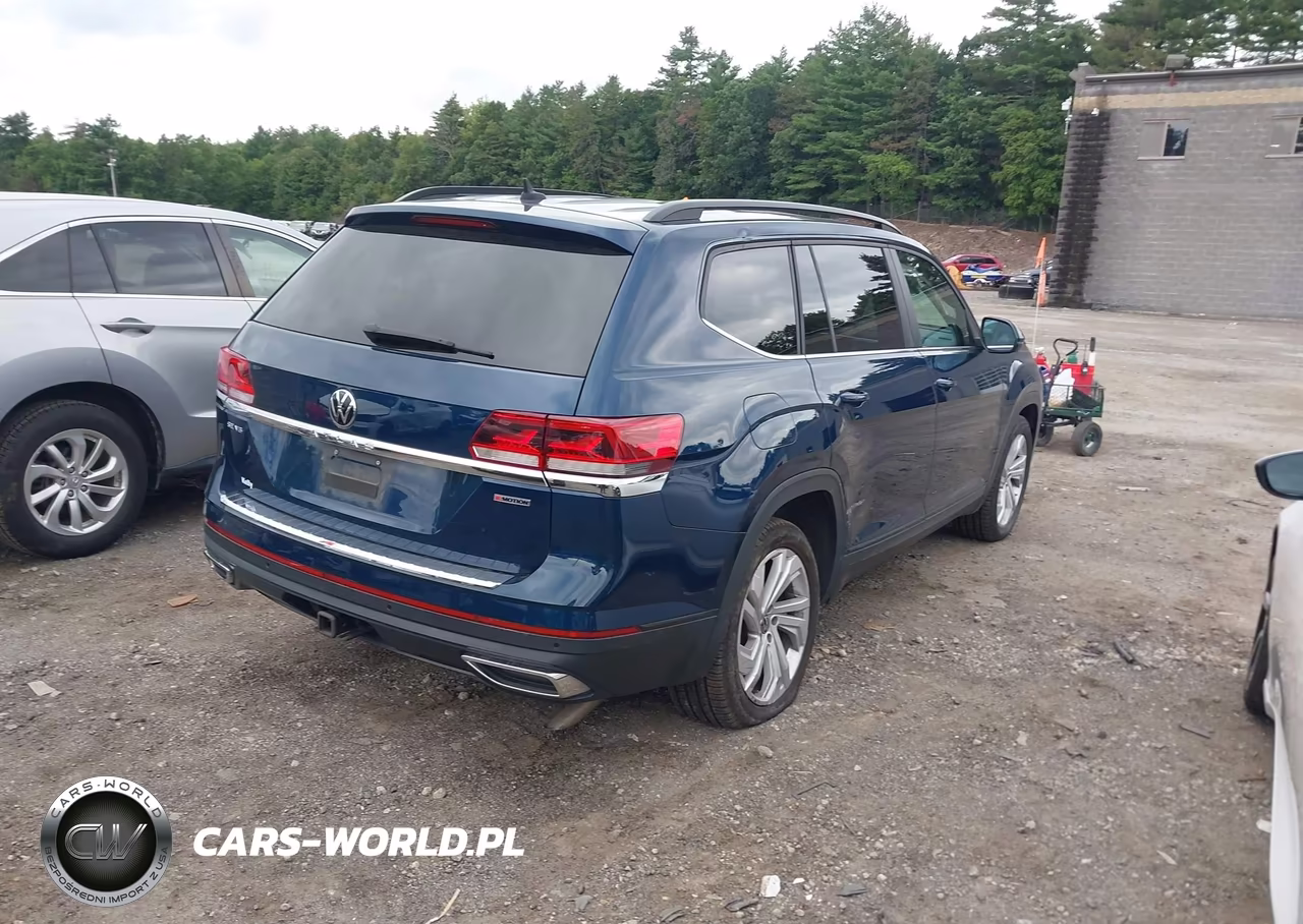 2021 Volkswagen Atlas 3.6L V6 Se W-Technology VIN:1V2KR2CA9MC545485 - 4