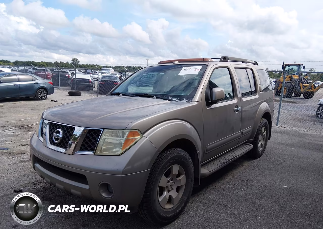 2007 Nissan Pathfinder Se VIN:5N1AR18U27C642151 - 2