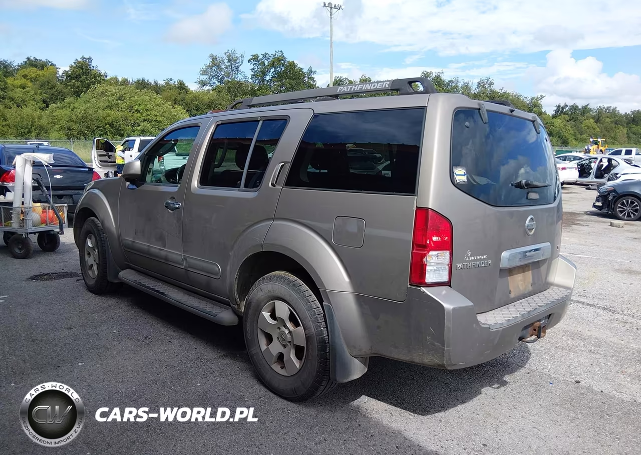2007 Nissan Pathfinder Se VIN:5N1AR18U27C642151 - 3