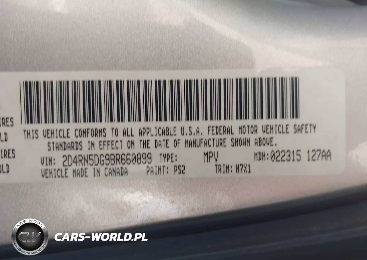 2011 Dodge Grand Caravan Crew VIN:2D4RN5DG9BR660899 - 11