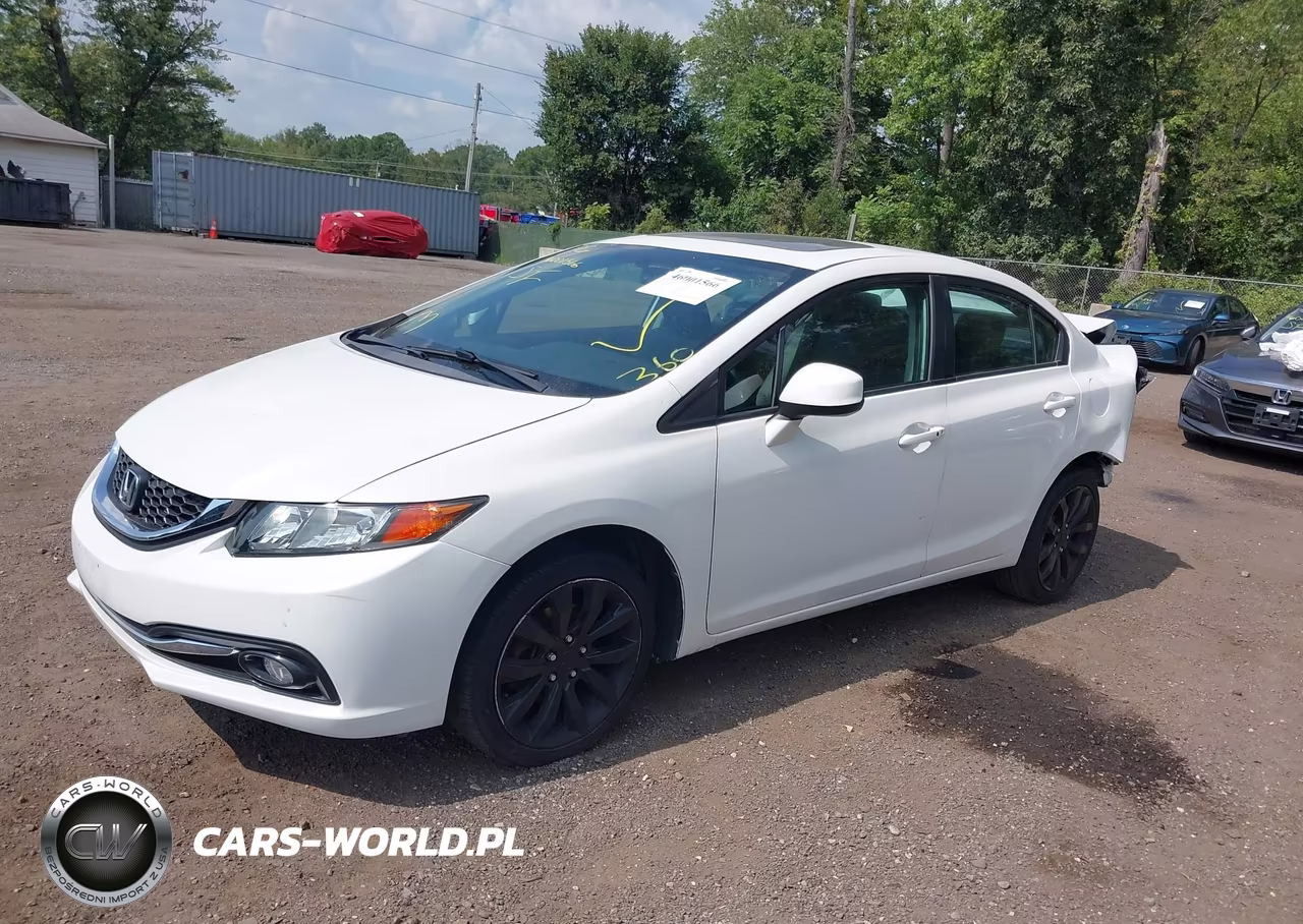 2015 Honda Civic Ex-L VIN:19XFB2F90FE219773 - 2
