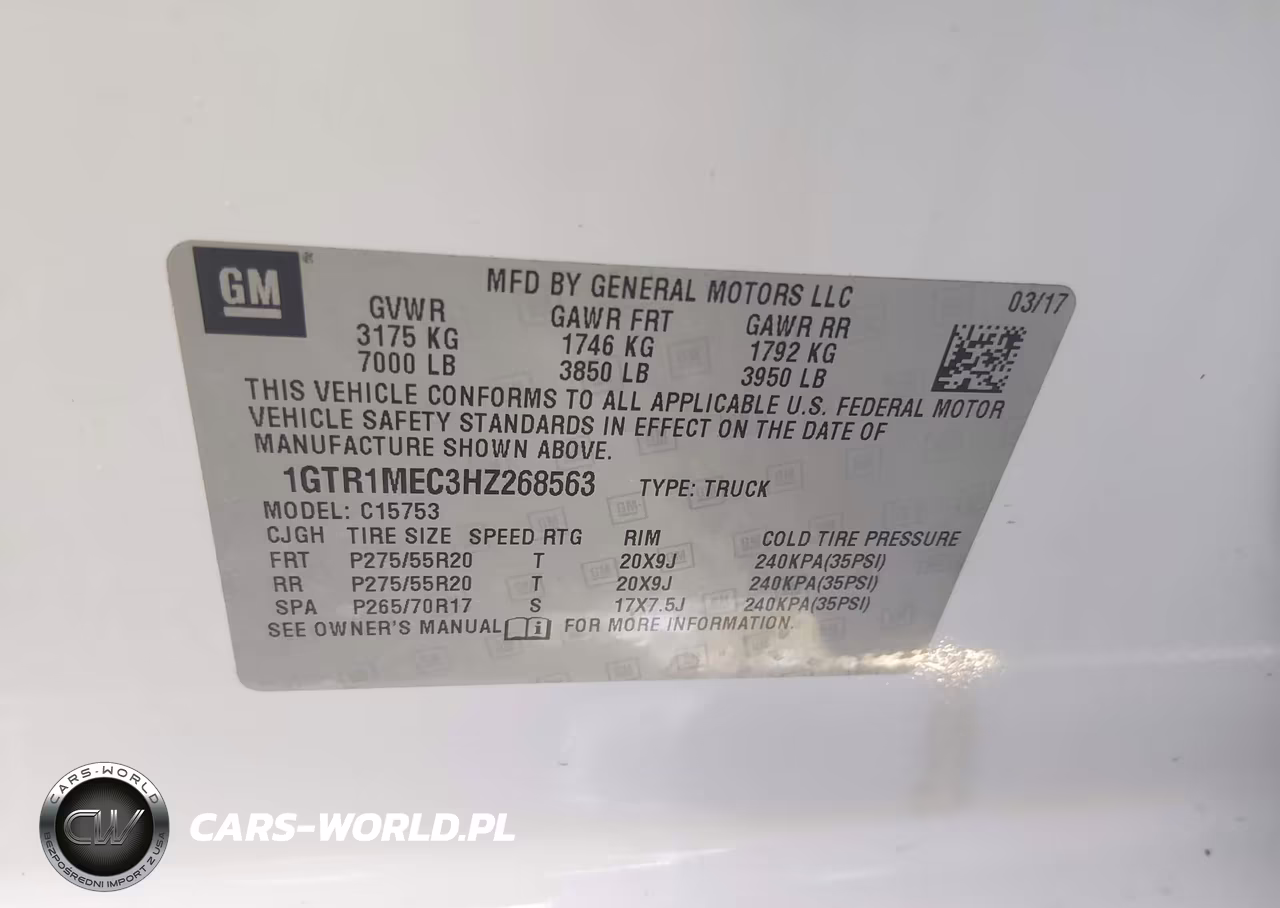 2017 GMC Sierra 1500 Sle VIN:1GTR1MEC3HZ268563 - 9