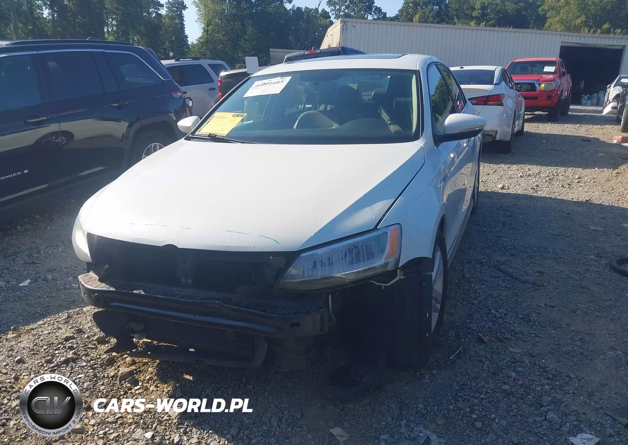 2013 Volkswagen Jetta Hybrid Sel VIN:3VW637AJXDM283590 - 2