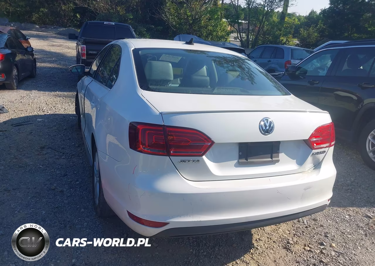 2013 Volkswagen Jetta Hybrid Sel VIN:3VW637AJXDM283590 - 3