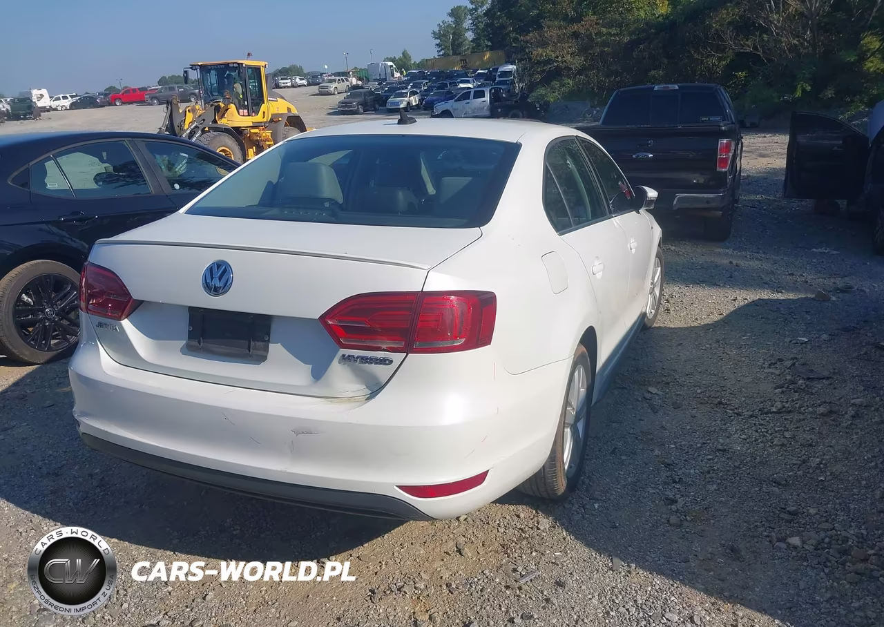 2013 Volkswagen Jetta Hybrid Sel VIN:3VW637AJXDM283590 - 4
