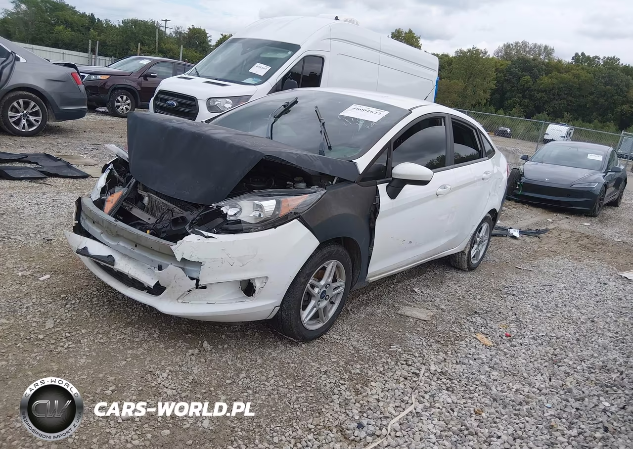 2019 Ford Fiesta Se VIN:3FADP4BJ9KM121156 - 2