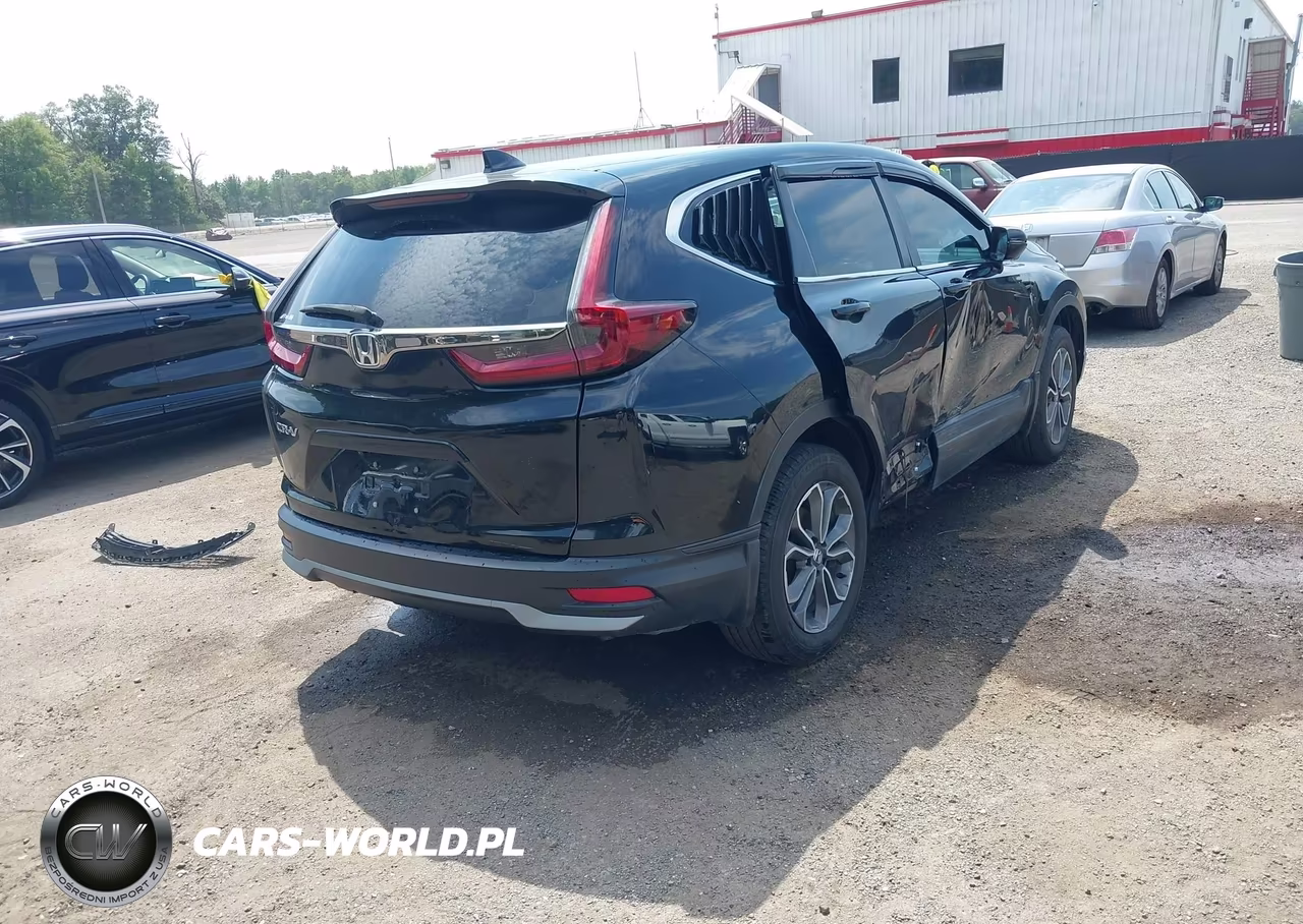 2021 Honda Cr-V Awd Ex VIN:2HKRW2H50MH635374 - 4