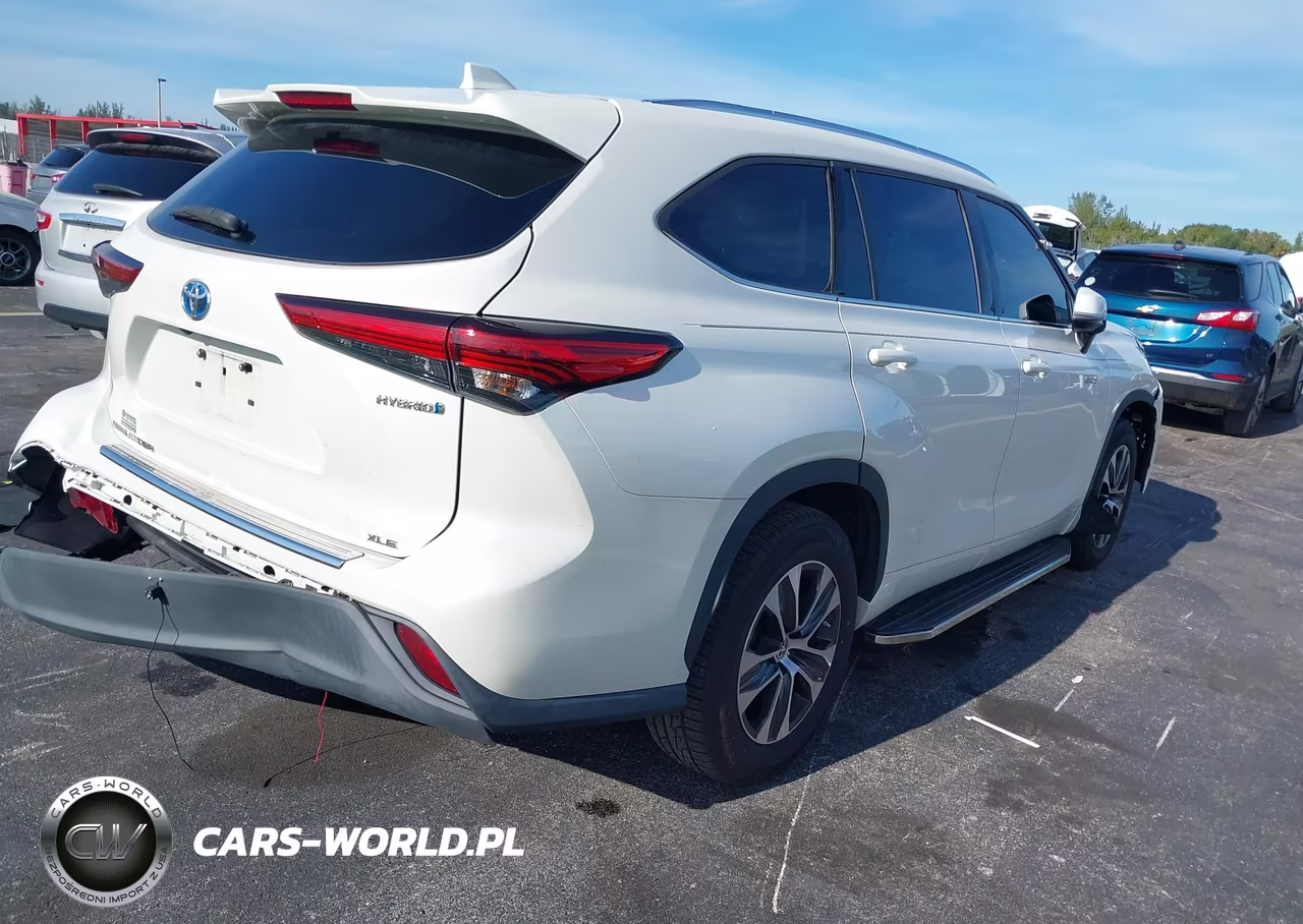 2020 Toyota Highlander Hybrid Xle VIN:5TDGARAH5LS501990 - 4