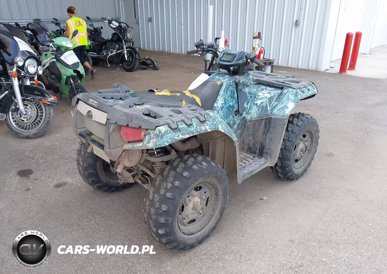 2009 Polaris Sportsman 850 Efi Xp VIN:4XAZN85A89A532751 - 4