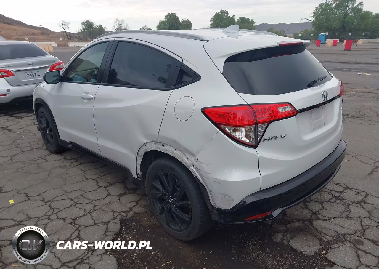 2022 Honda Hr-V Awd Sport VIN:3CZRU6H1XNM756672 - 3