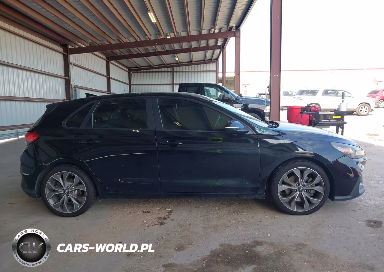 2019 Hyundai Elantra Gt N Line VIN:KMHH55LC3KU095569 - 14