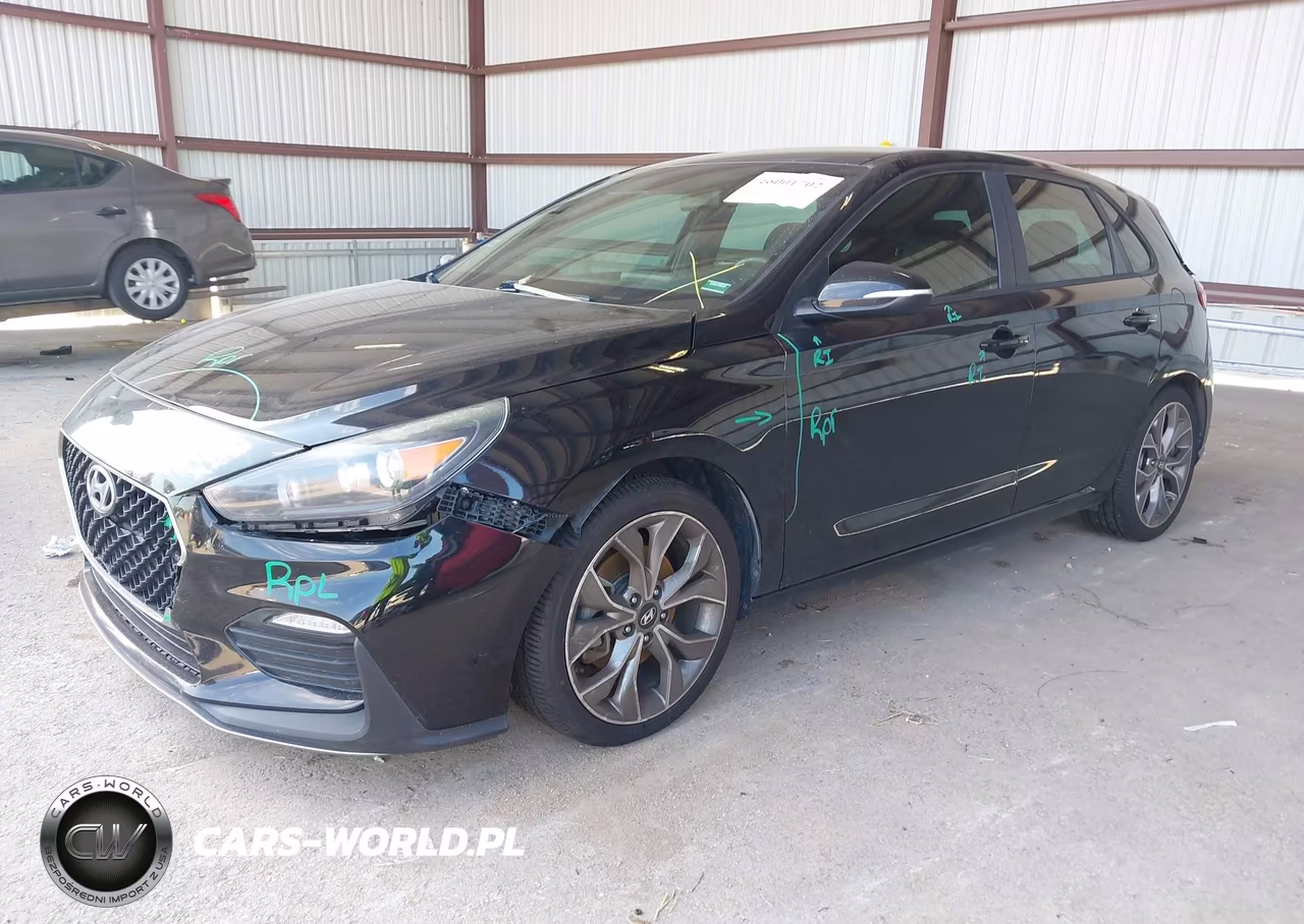 2019 Hyundai Elantra Gt N Line VIN:KMHH55LC3KU095569 - 2