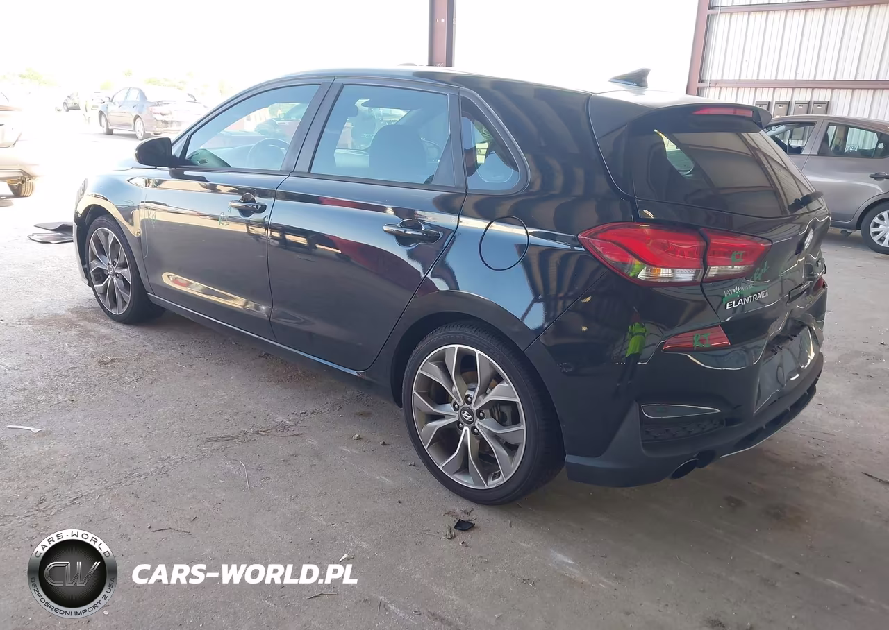 2019 Hyundai Elantra Gt N Line VIN:KMHH55LC3KU095569 - 3