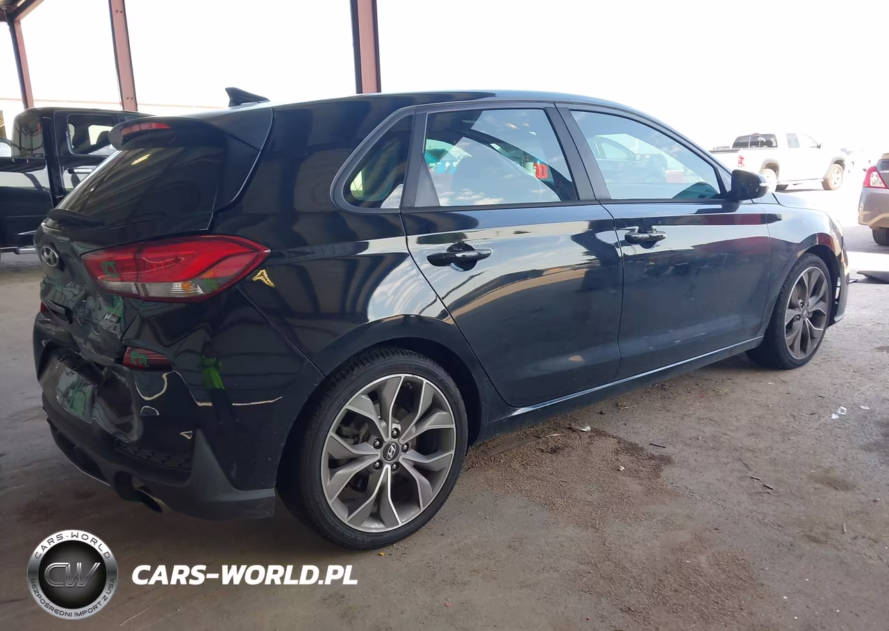 2019 Hyundai Elantra Gt N Line VIN:KMHH55LC3KU095569 - 4