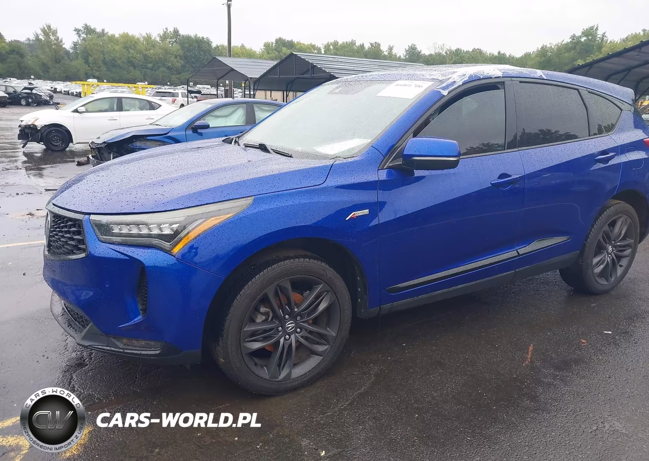 2022 Acura Rdx A-Spec Package VIN:5J8TC2H68NL001431 - 2