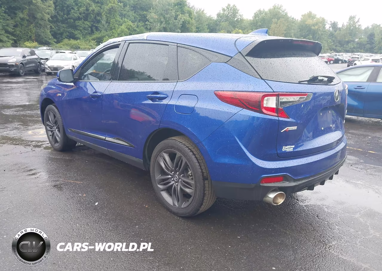 2022 Acura Rdx A-Spec Package VIN:5J8TC2H68NL001431 - 3