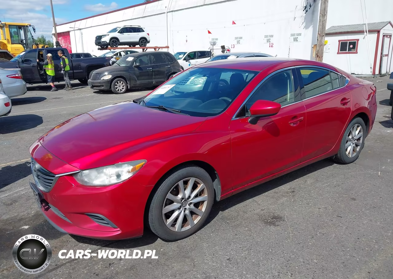 2014 Mazda Mazda6 I Sport VIN:JM1GJ1U67E1144324 - 2