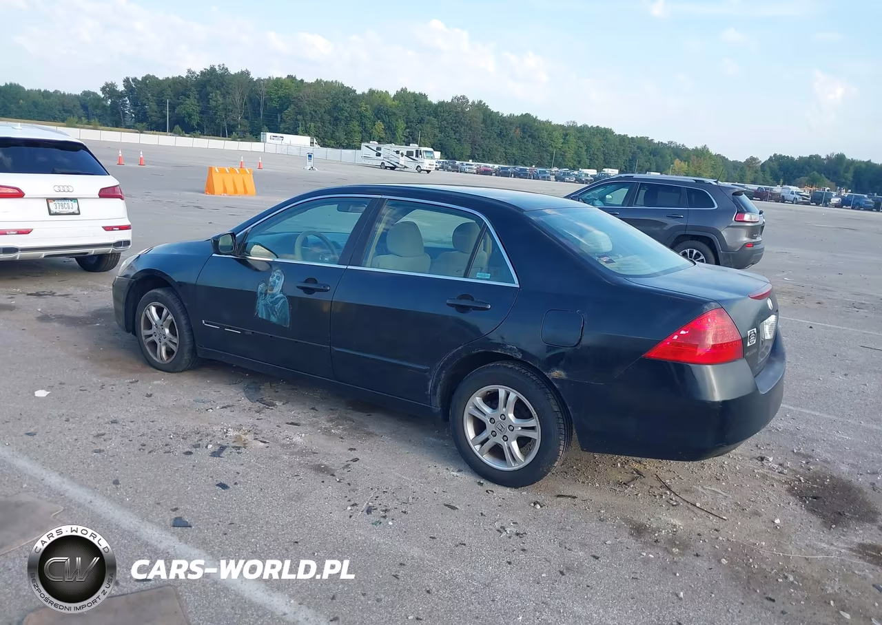 2007 Honda Accord 2.4 Se VIN:1HGCM56357A013784 - 3