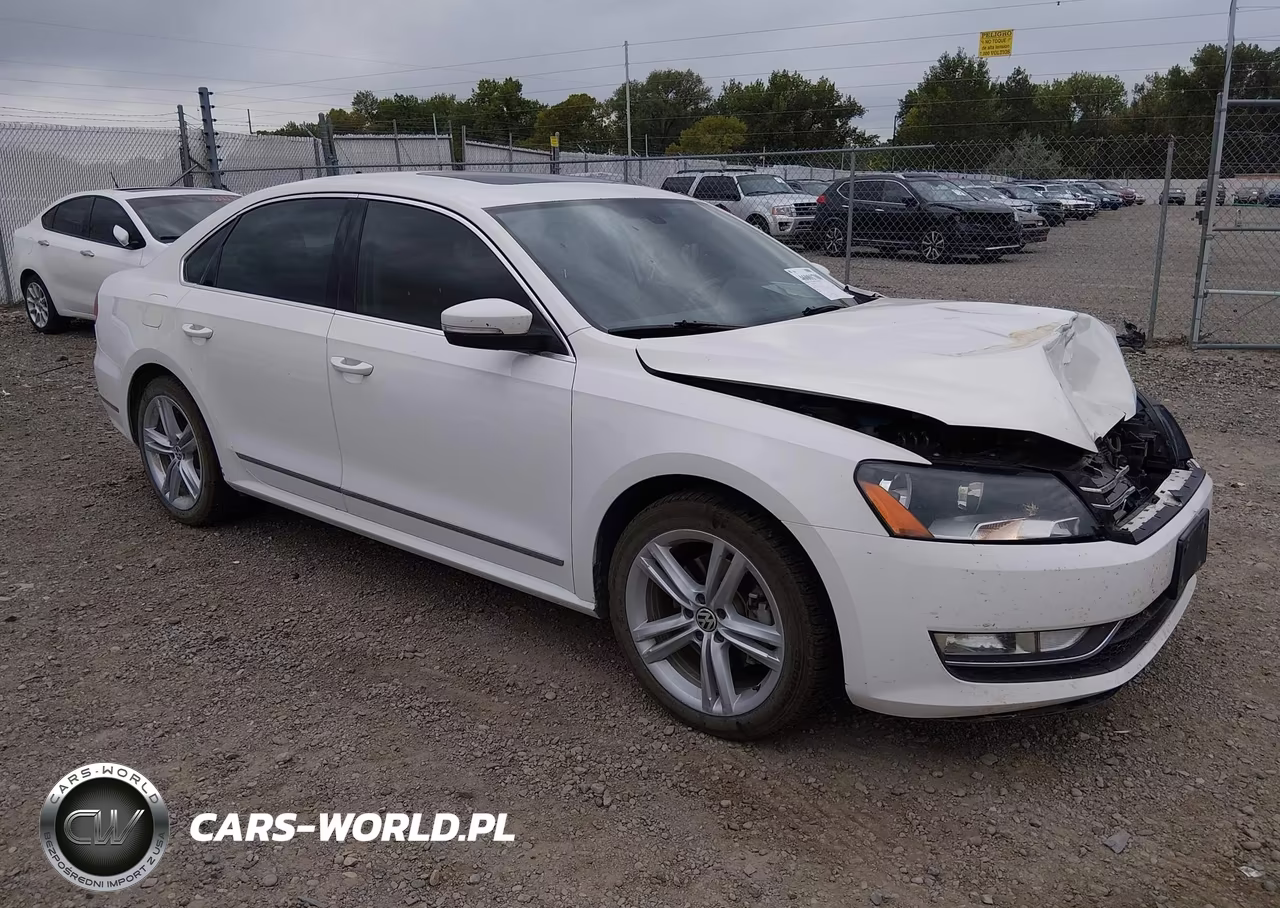2015 Volkswagen Passat 2.0L Tdi Sel Premium VIN:1VWCV7A33FC074419 - 1