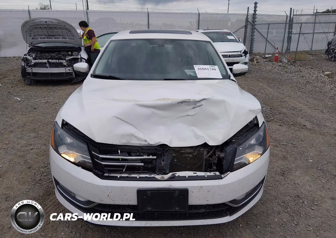 2015 Volkswagen Passat 2.0L Tdi Sel Premium VIN:1VWCV7A33FC074419 - 12