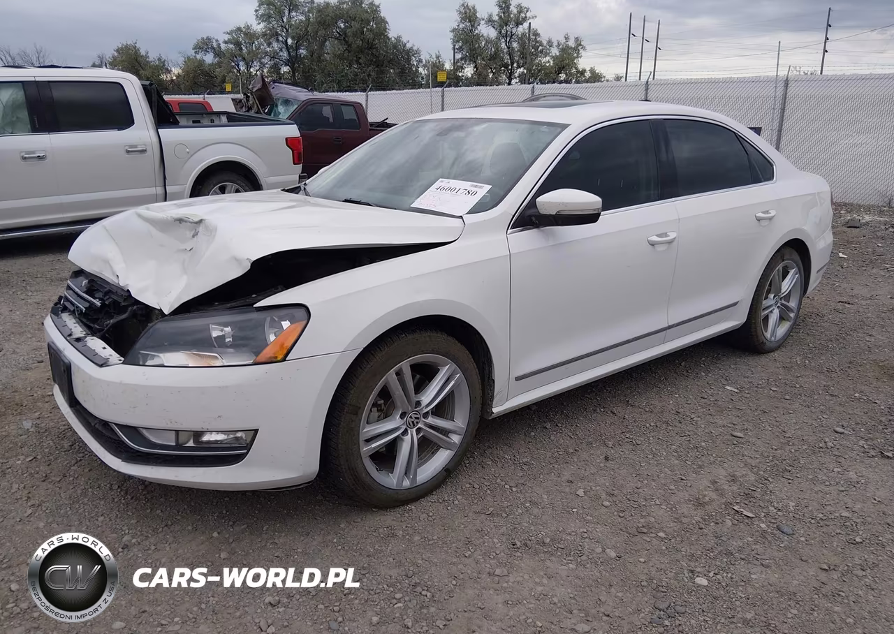 2015 Volkswagen Passat 2.0L Tdi Sel Premium VIN:1VWCV7A33FC074419 - 2