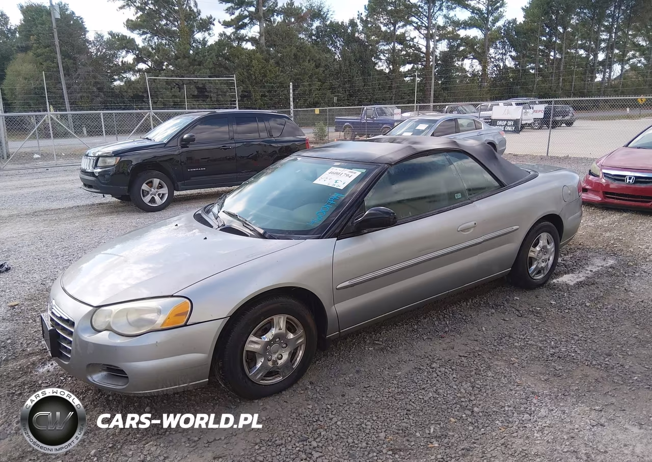 2004 Chrysler Sebring VIN:1C3EL45X44N421002 - 2
