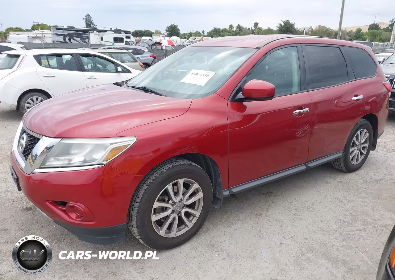 2014 Nissan Pathfinder S VIN:5N1AR2MN5EC714249 - 2