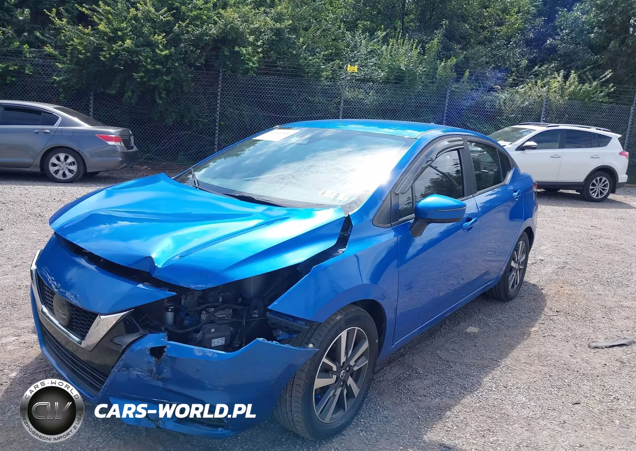 2021 Nissan Versa Sv Xtronic Cvt VIN:3N1CN8EV1ML815272 - 2
