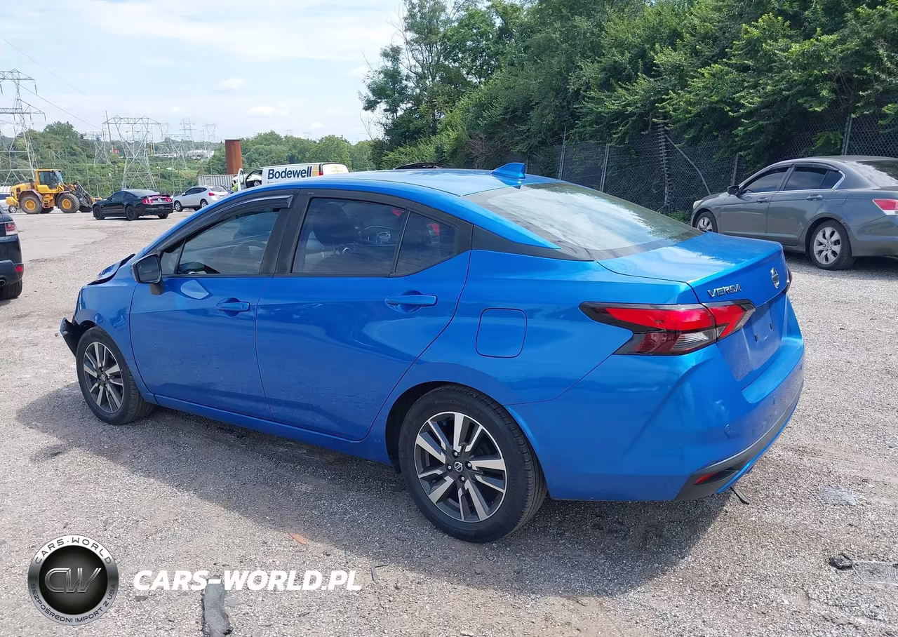 2021 Nissan Versa Sv Xtronic Cvt VIN:3N1CN8EV1ML815272 - 3