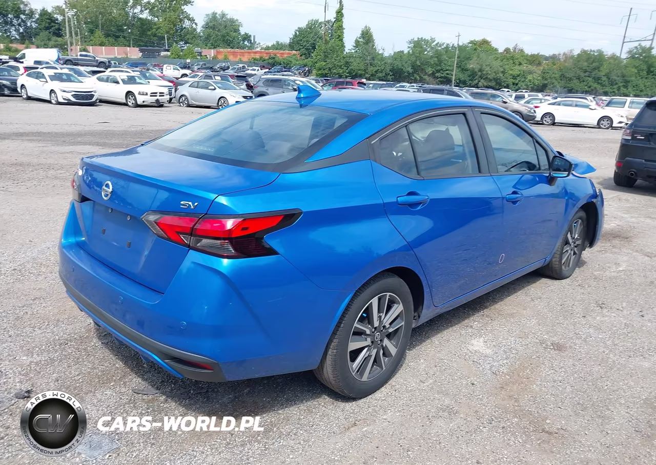 2021 Nissan Versa Sv Xtronic Cvt VIN:3N1CN8EV1ML815272 - 4