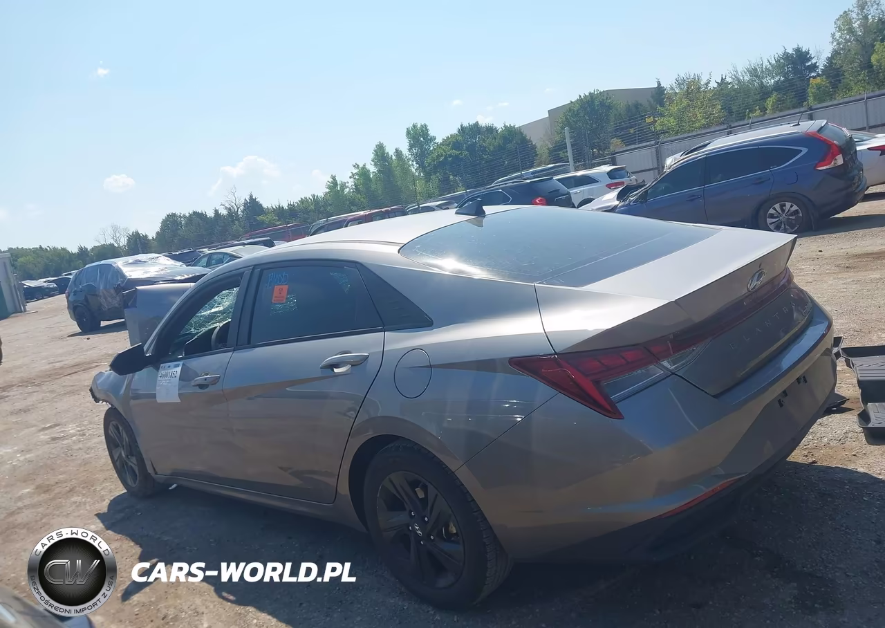 2023 Hyundai Elantra Hybrid Blue VIN:KMHLM4AJ8PU058212 - 14