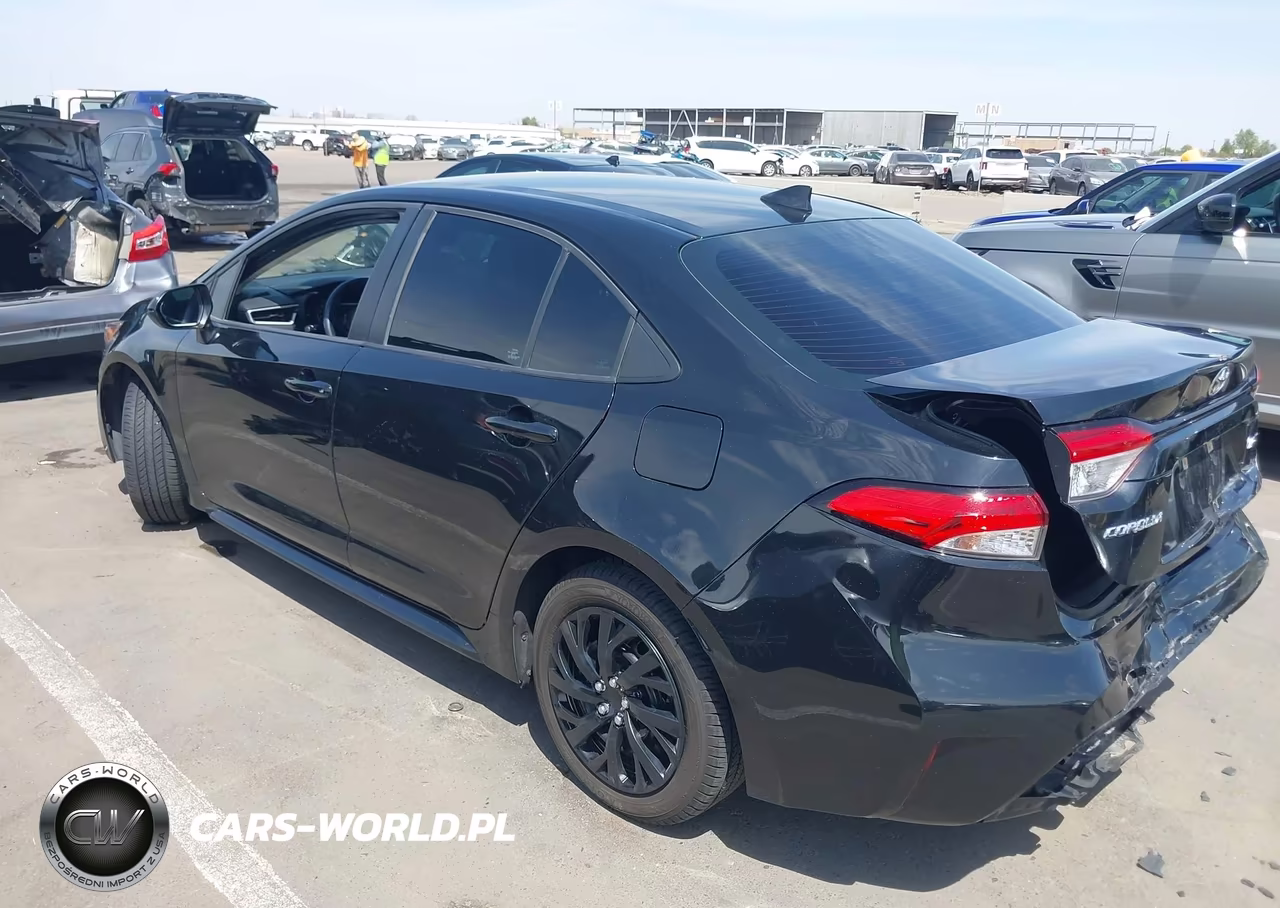 2022 Toyota Corolla Le VIN:5YFEPMAE2NP301482 - 3
