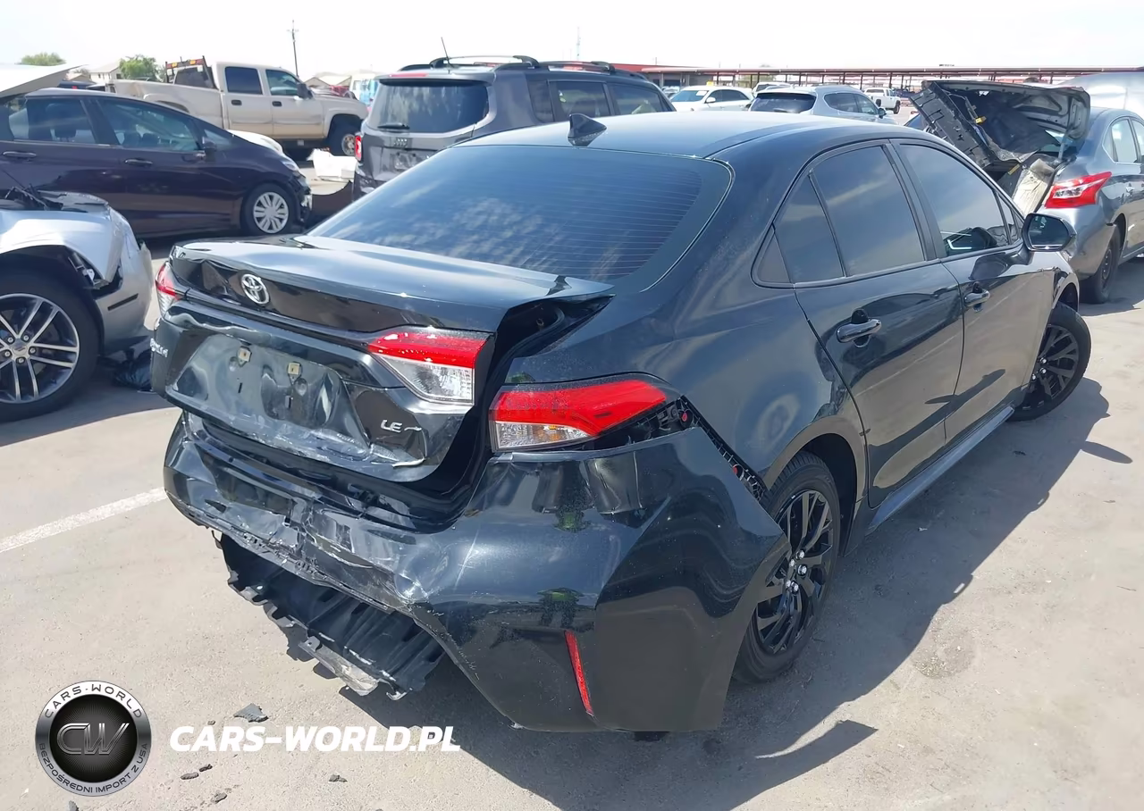 2022 Toyota Corolla Le VIN:5YFEPMAE2NP301482 - 4