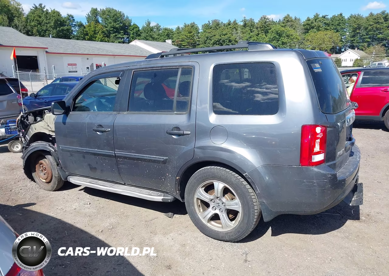 2012 Honda Pilot Ex-L VIN:5FNYF4H58CB039286 - 3