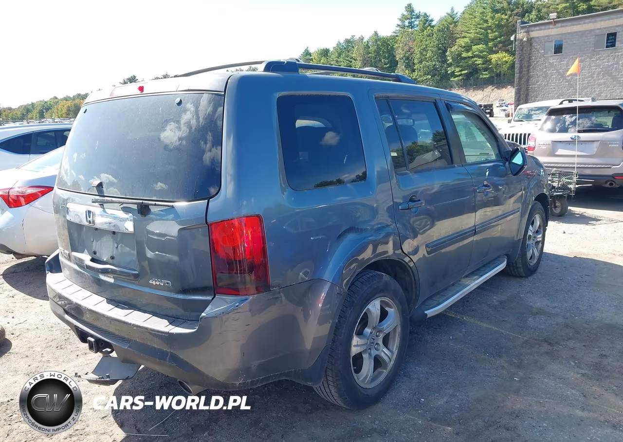 2012 Honda Pilot Ex-L VIN:5FNYF4H58CB039286 - 4