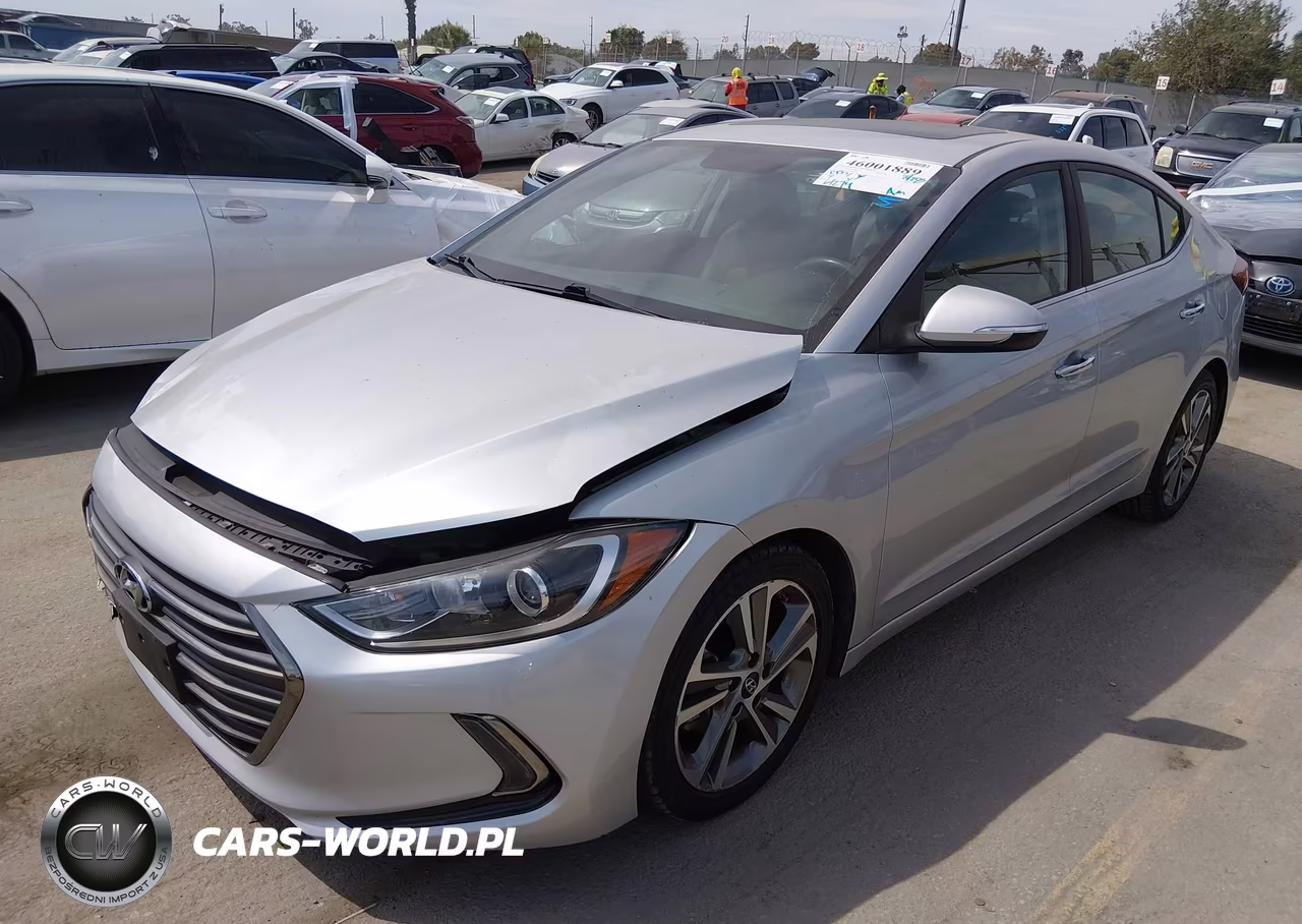 2017 Hyundai Elantra Limited VIN:5NPD84LF5HH069721 - 2