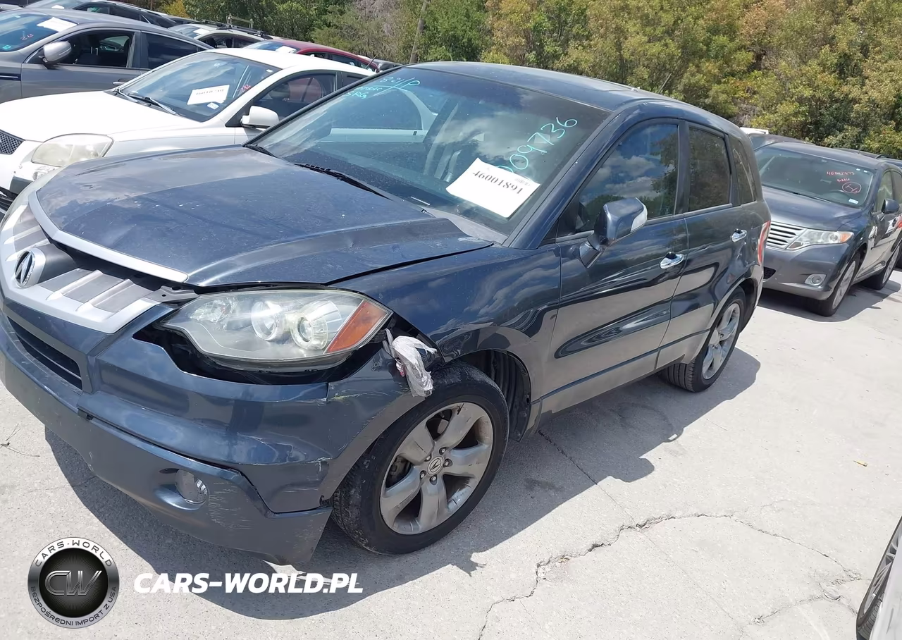 2007 Acura Rdx VIN:5J8TB18237A009736 - 2