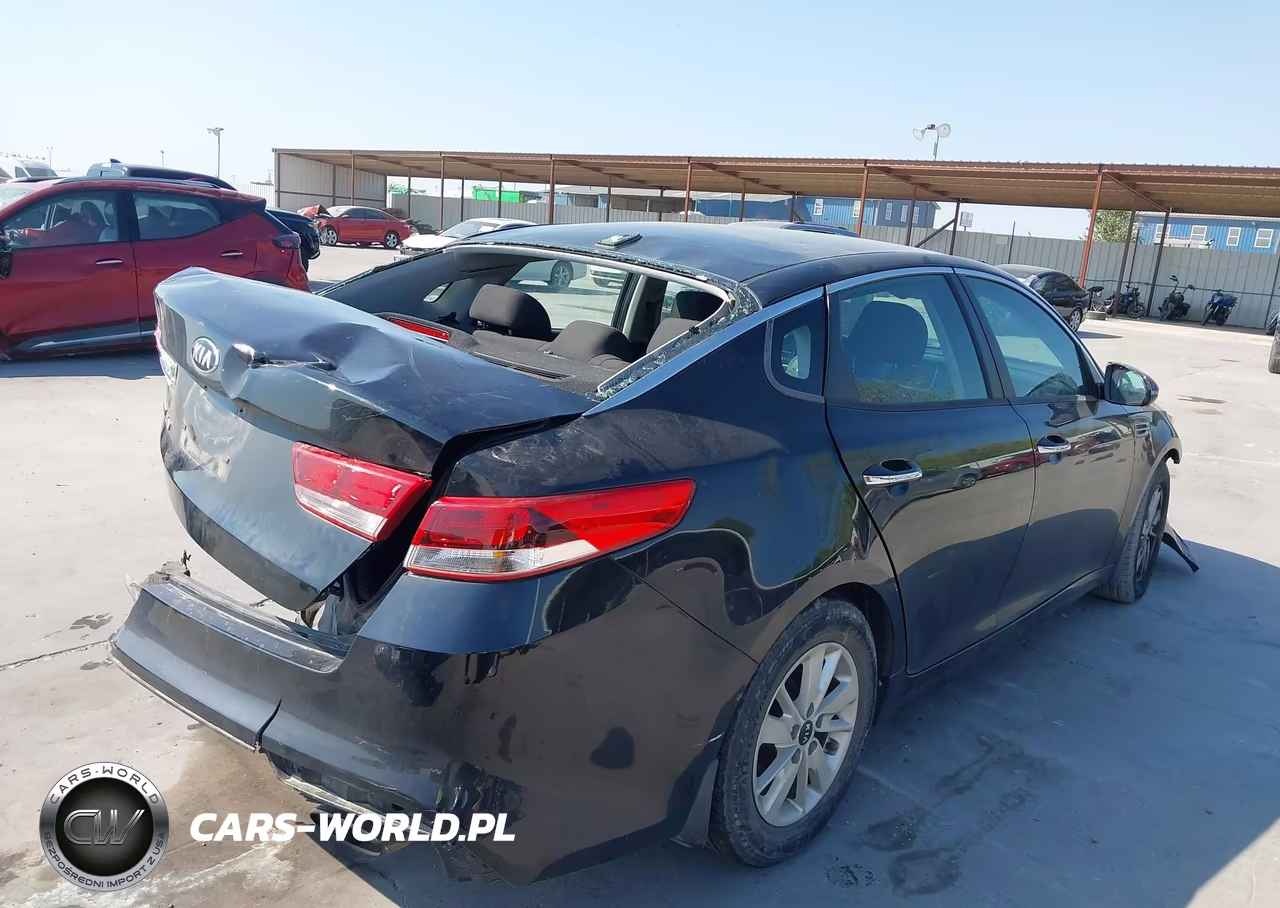 2017 Kia Optima Lx VIN:KNAGT4L33H5164728 - 4